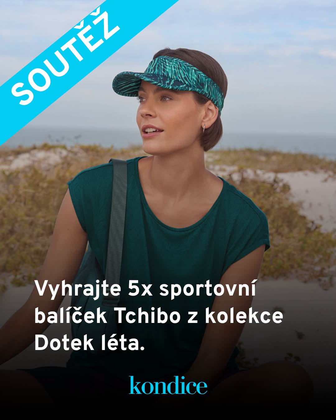 SOUTĚŽ o 5 sportovních balíčků Tchibo z kolekce Dotek léta! ☀️🏃‍♀️