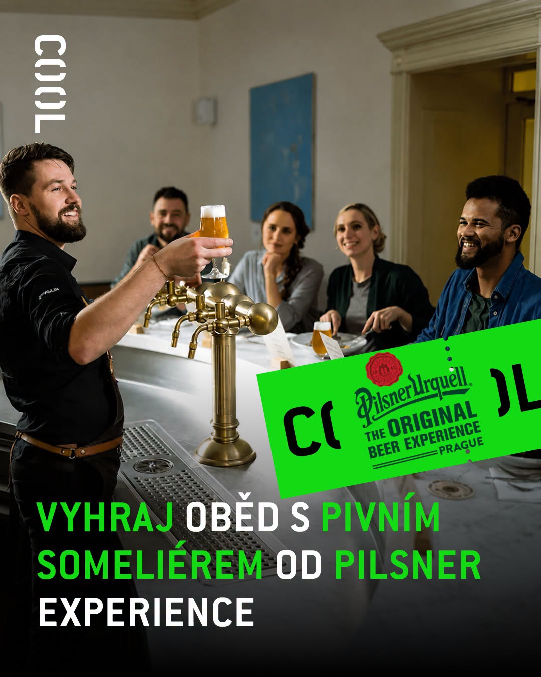 SOUTĚŽ O 5×2 LÍSTKY NA OBĚD S PIVNÍM SOMELIÉREM!