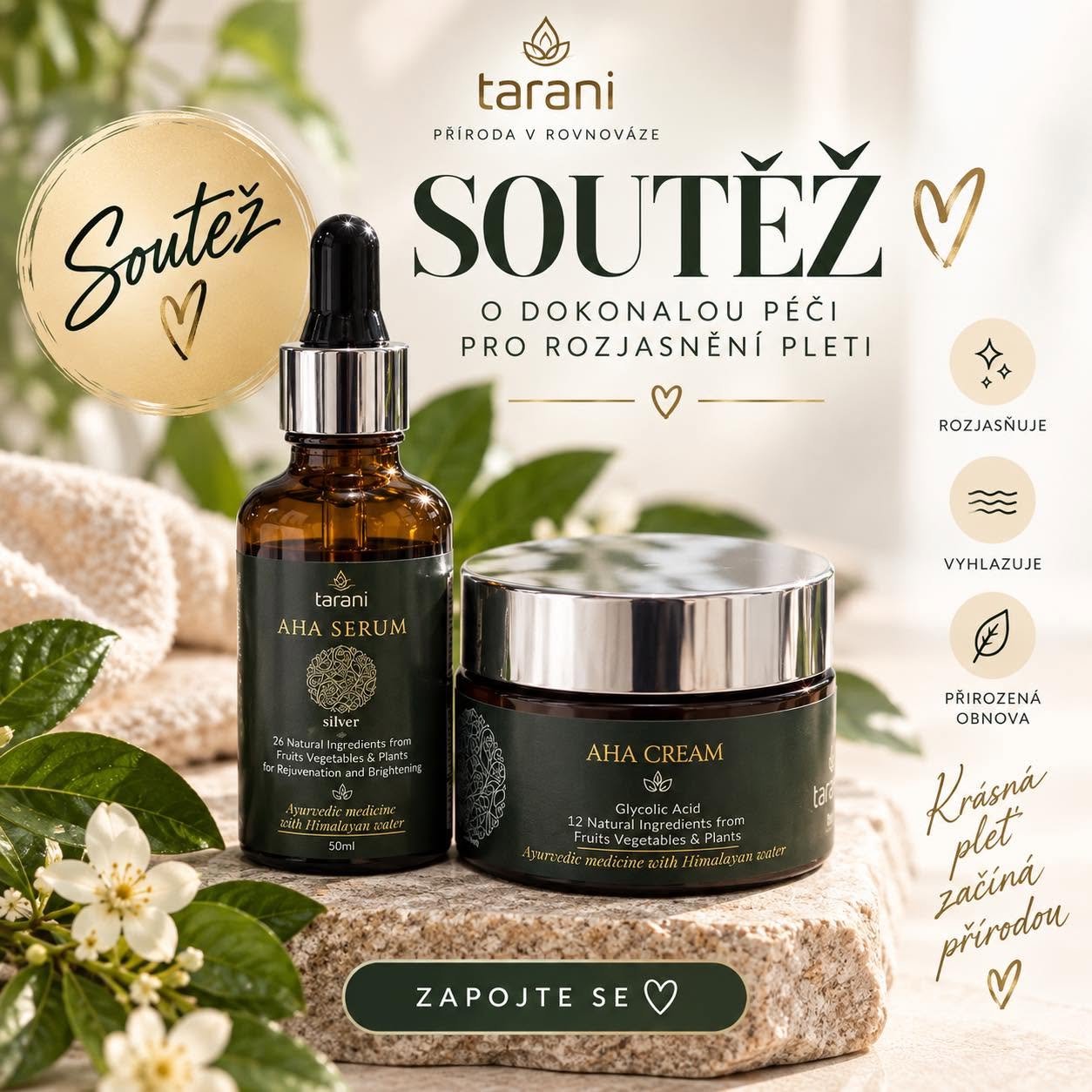 AHA SÉRUM + AHA KRÉM s kyselinou glykolovou