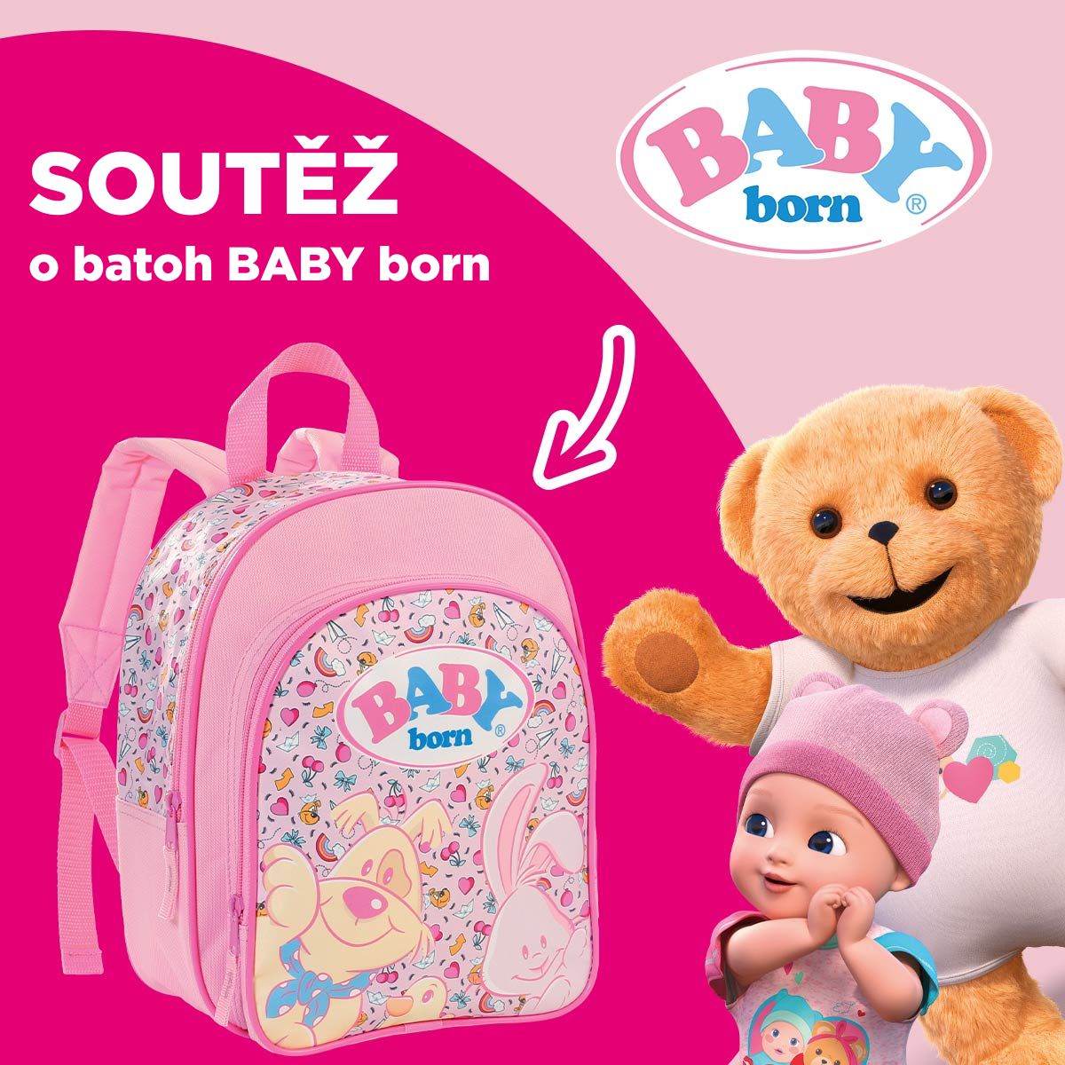 Soutěž o batůžek BABY born!