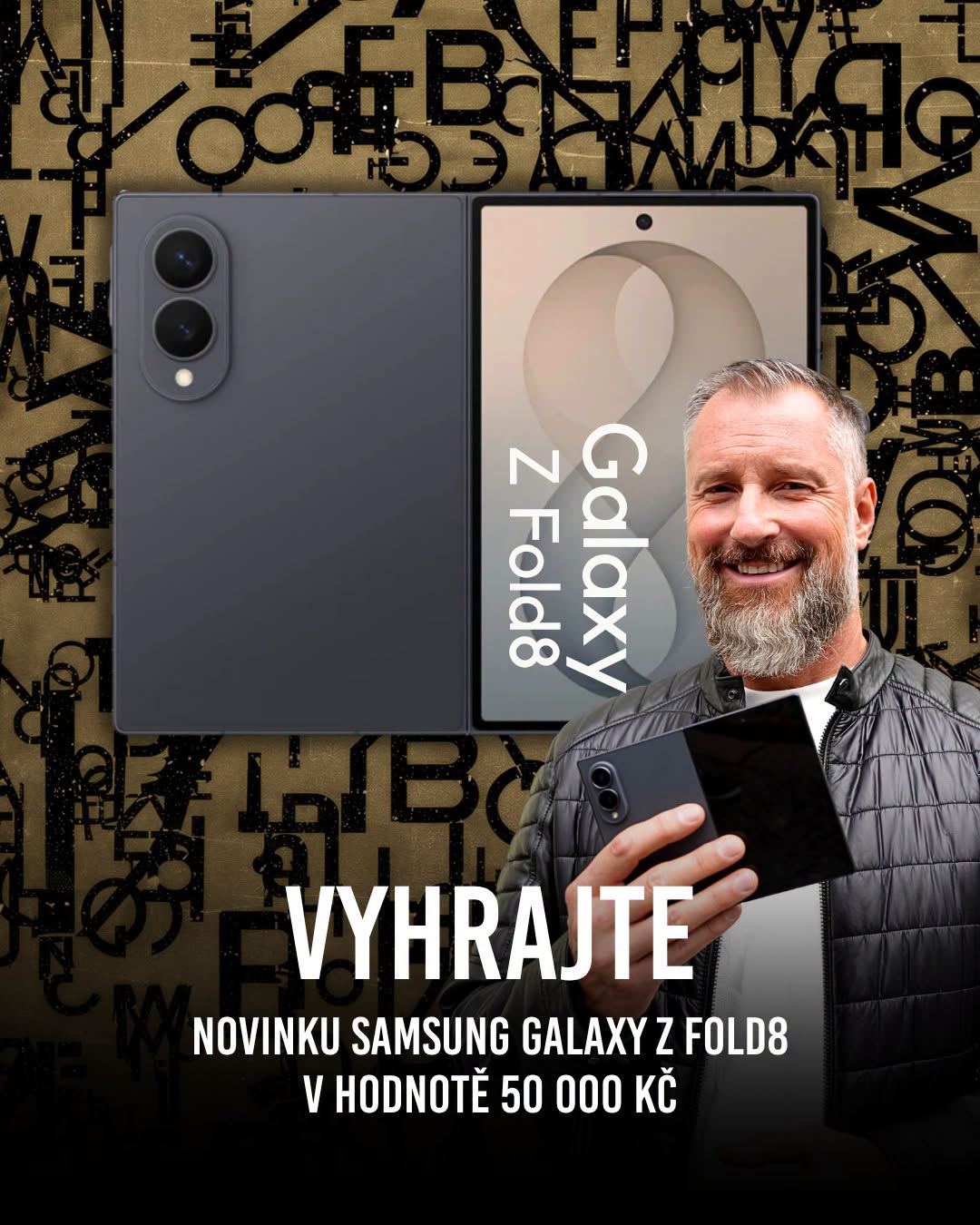 SOUTĚŽ o Samsung Galaxy Z Fold8
