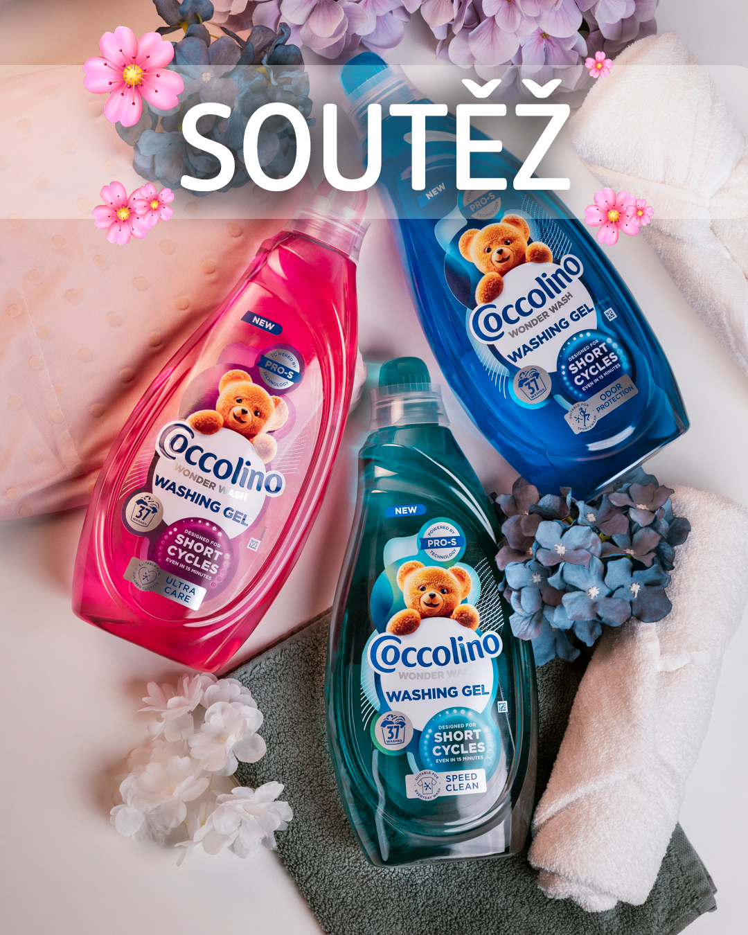 Soutěž o prací gel