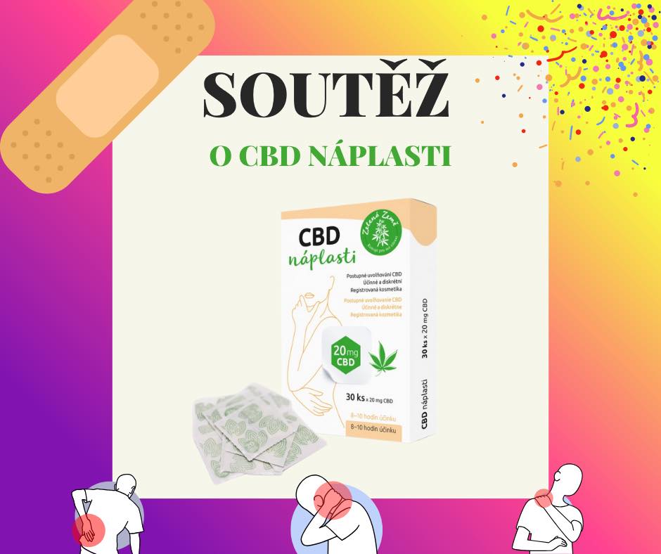 Soutěž o 30 ks CBD náplastí