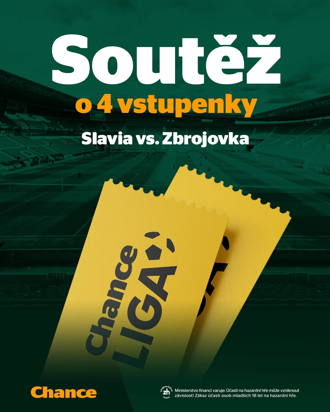 SOUTĚŽ o 4 vstupenky na utkání Slavia vs. Zbrojovka (sobota 5. 9. od 15:00)