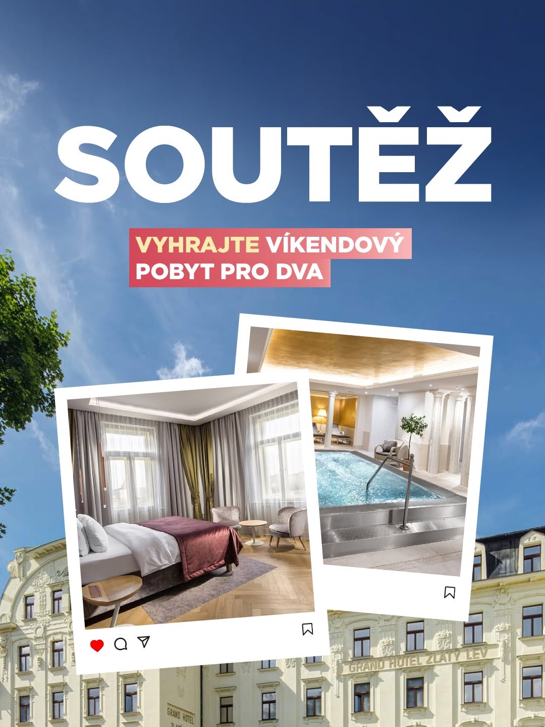 Pobyt na 𝟮 𝗻𝗼𝗰𝗶 𝗽𝗿𝗼 𝟮 𝗼𝘀𝗼𝗯𝘆