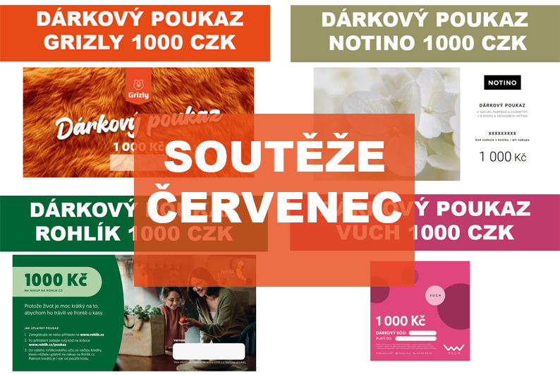 Startuje červencový boj o výhry!