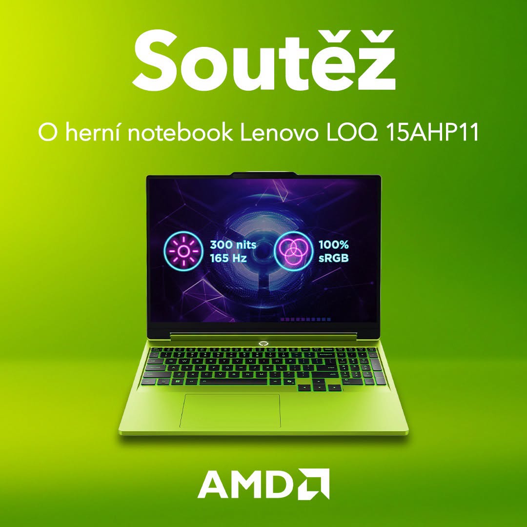 Soutěž o speciální zelený notebook