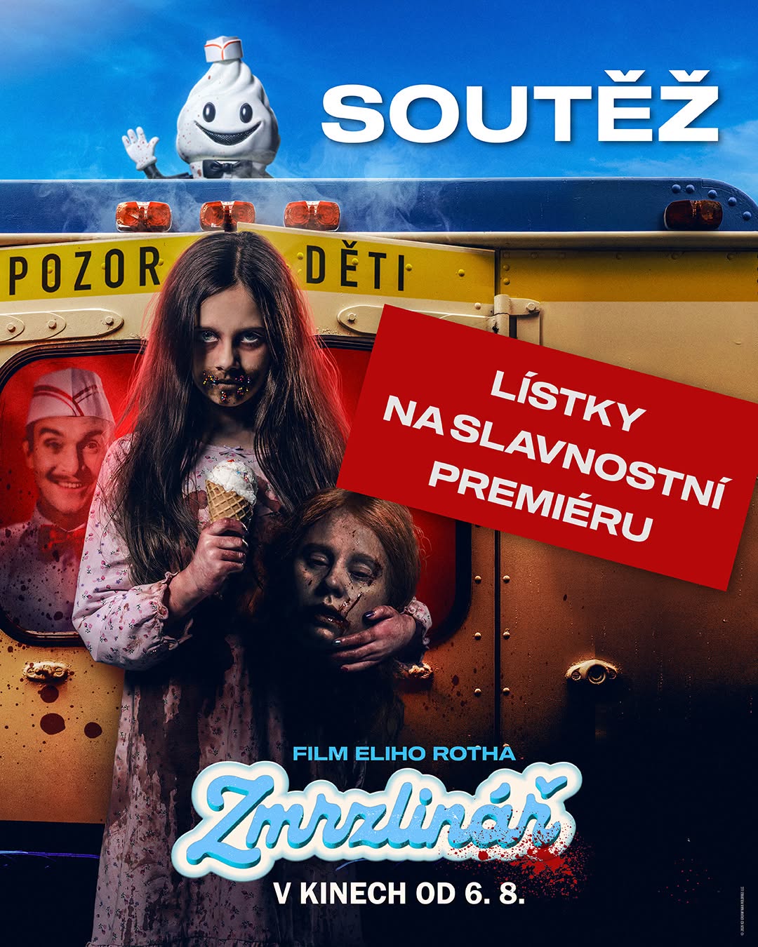 SOUTĚŽ O LÍSTKY NA SLAVNOSTNÍ PREMIÉRU FILMU ZMRZLINÁŘ